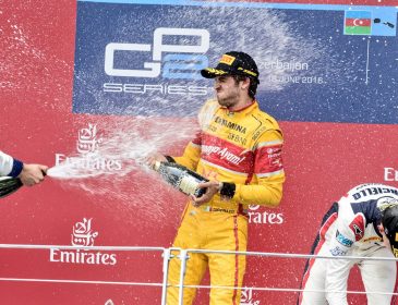 Аварии лидеров и дебютная победа Джовинацци. Итоги гонки GP2 в Баку