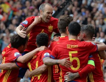 Евро-2016. Испания — Турция — 2: 0. Первый тайм.