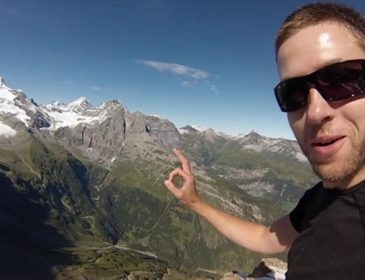 В Швейцарии трагически погиб экстремал