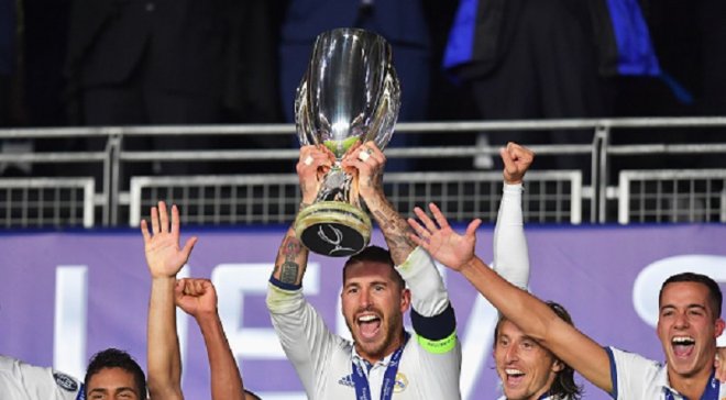 Рамос признан лучшим игроком матча за Суперкубок УЕФА