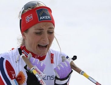 Знаменитая лыжница Тереза Йохауг временно дисквалифицирована на два месяца