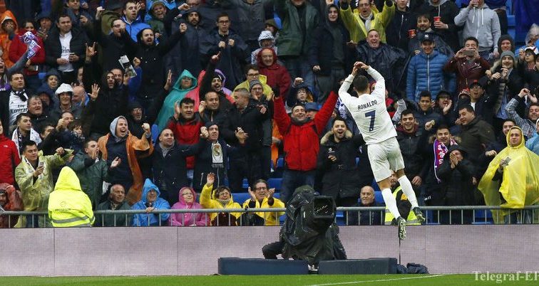 Роналду забил юбилейный гол за «Реал»