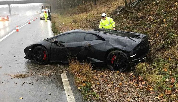 Полузащитник «Лестера» разбил Lamborghini за 200 тысяч