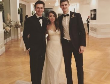Защитник «Зари» отгулял свадьбу в Италии