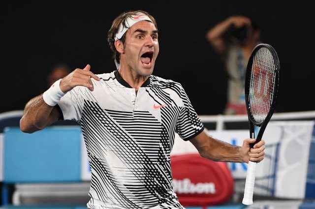Роджер Федерер пробился в четвертьфинал Australian Open (фото)