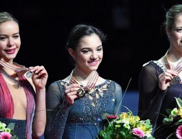 Евгения Медведева стала чемпионкой Европы по фигурному катанию