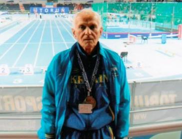 77-летний украинец намерен представить страну на Чемпионате мира по легкой атлетике