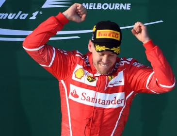 Себастьян Феттель выиграл первую гонку сезона в Формуле-1