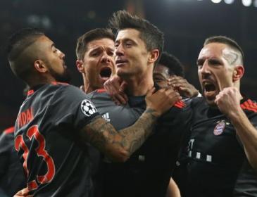 «Бавария» снова поиздевалась над «Арсеналом» и легко прошла в четвертьфинал Лиги чемпионов