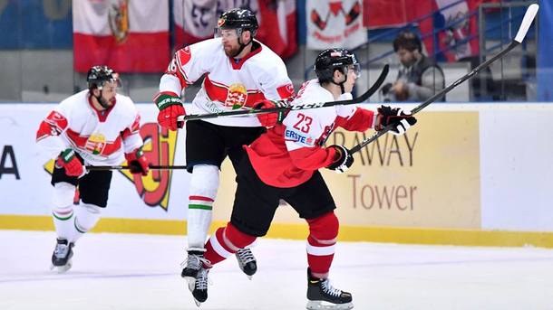 ЧМ по хоккею в Киеве: Австрия обыграла Венгрию