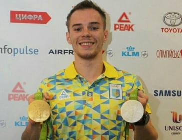 Украинский гимнаст Верняев выиграл золото и бронзу чемпионата Европы