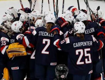 Женская сборная России разгромлена американскими хоккеистками на чемпионате мира