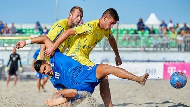 Сборная Украины стала седьмой в Суперфинале Евролиги по пляжному футболу