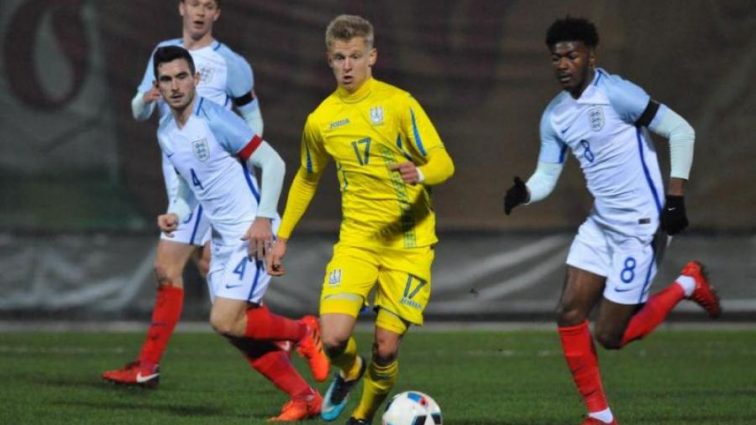 Молодежная сборная Украины по футболу проиграла Англии в матче отбора ЧЕ-2019