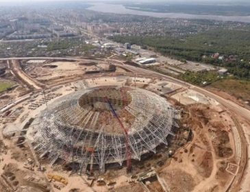 Россия не успевает построить стадион к ЧМ-2018