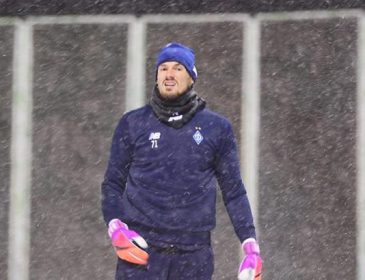 «В условиях сильного снегопада»: «Динамо» провело тренировку накануне матча против «Яблонца» (ФОТО)