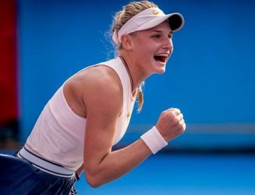 18-летняя теннисистка Даяна Ястремская уверенно пробилась в четвертьфинал турнира WTA